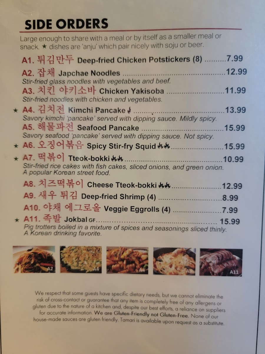 Menu K-Town Korean Bbq Restaurant-8